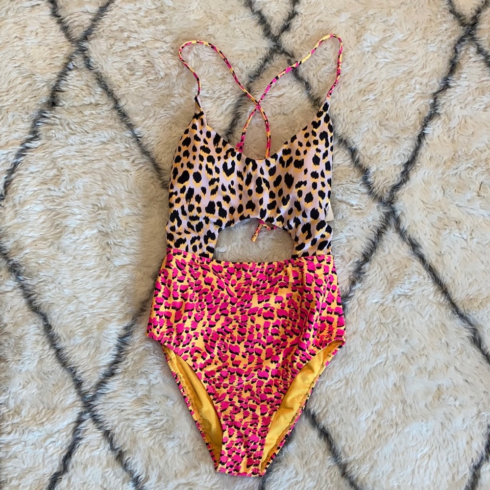 Leopard Print Swimsuit